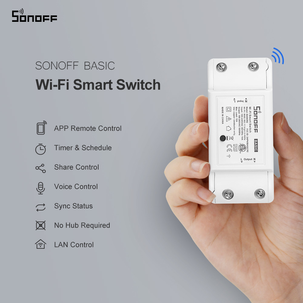 Sonoff Basic - Itead SONOFF Basic R2 Básico Interruptor