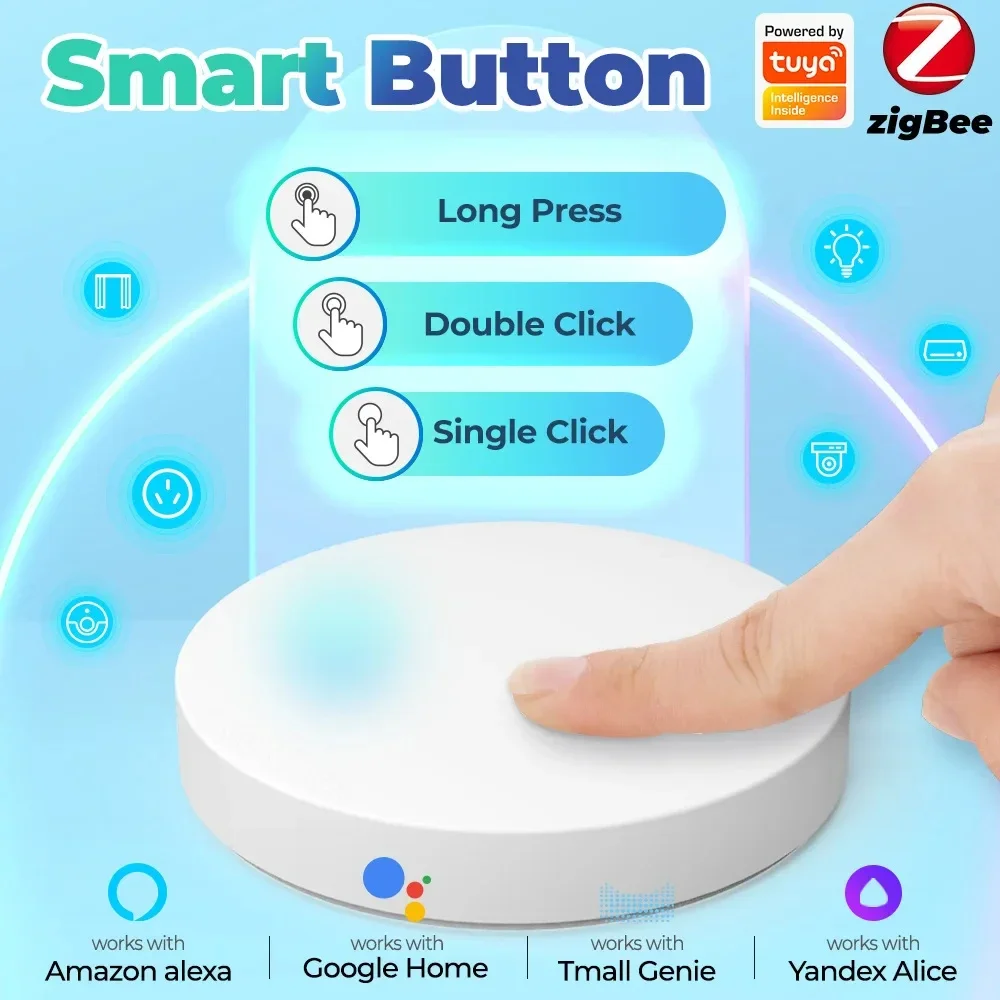 Smart Relay Tuya - Controlador de Cenários Inteligentes com Botão
