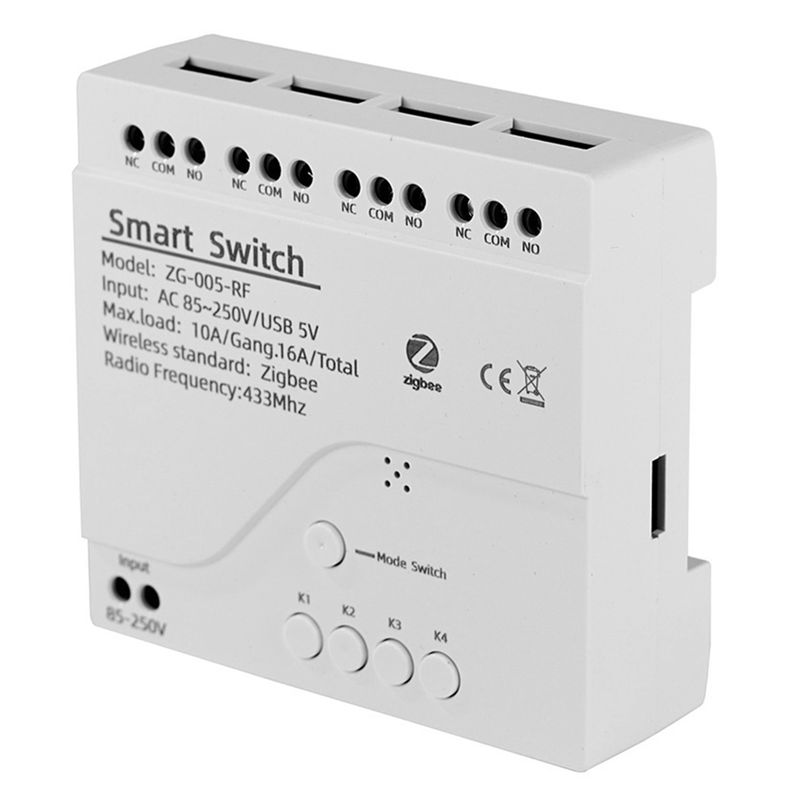Smart Relay Tuya - [NEWA08R] Módulo de Interruptor Inteligente Tuya