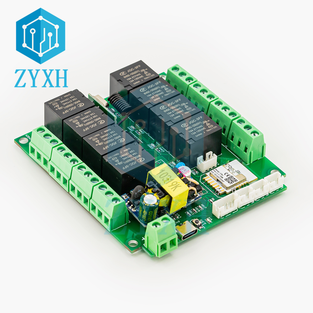 Tuya 4 Channel - Tuya-Relé de Controle Remoto, 8 Canais,