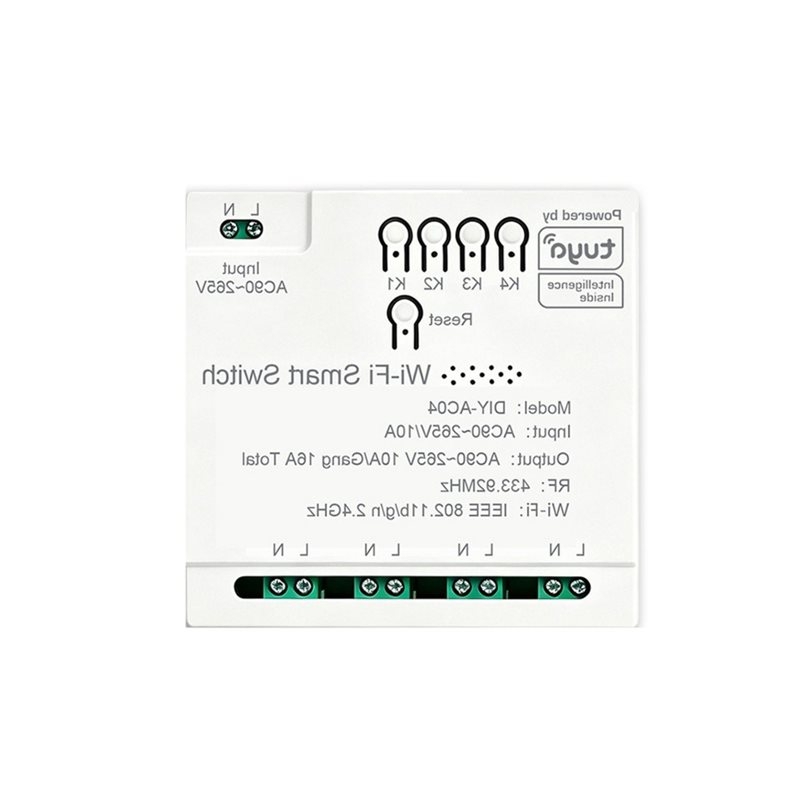 Tuya 4 Channel - 【VALUE MONEY】Módulo de Relé WiFi Tuya