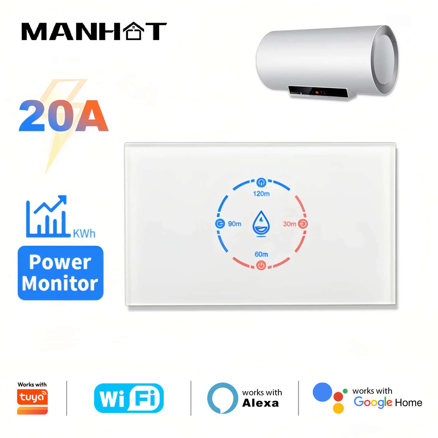 Sonoff Basic - Interruptor Inteligente WiFi para Aquecedor de