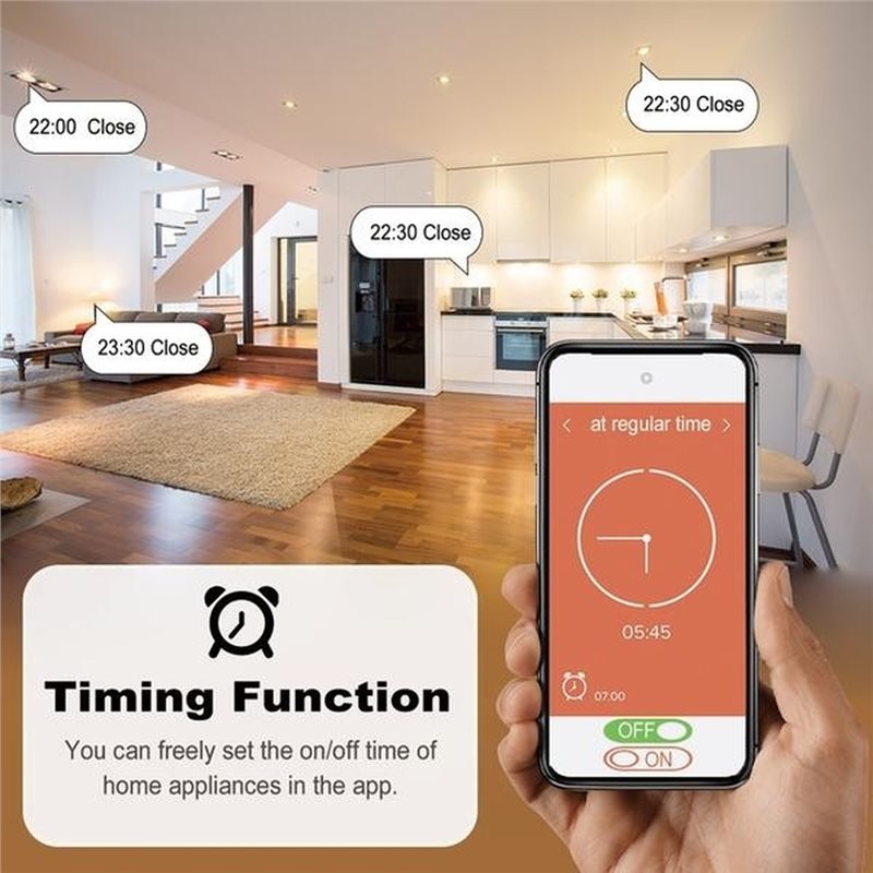 Smart Relay Tuya - [NEWA76K!】 Módulo Interruptor de Relé Zigbee