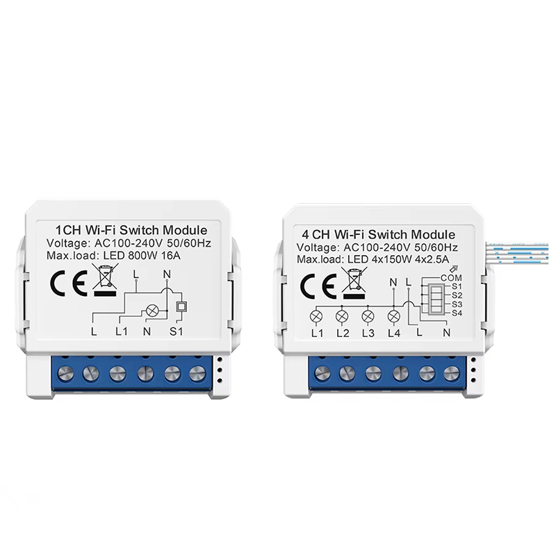 Wsm16 tuya wifi módulo de inte - Tuya 4 Channel avaliação e preço