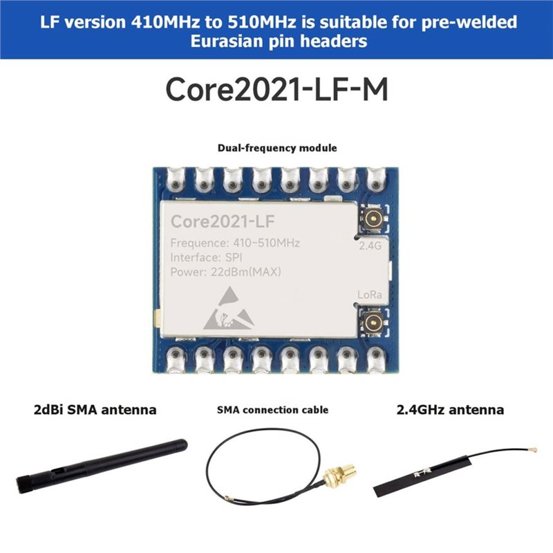 Módulo de Banda Dupla LoRa AA6 - Smart Home Module Iot avaliação e preço