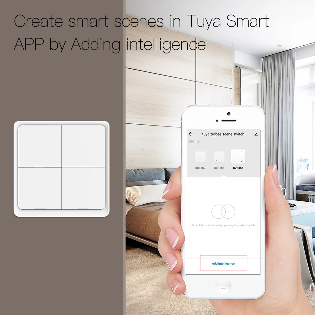 MOES 4 Gang Tuya ZigBee Wirele - Sonoff Basic avaliação e preço