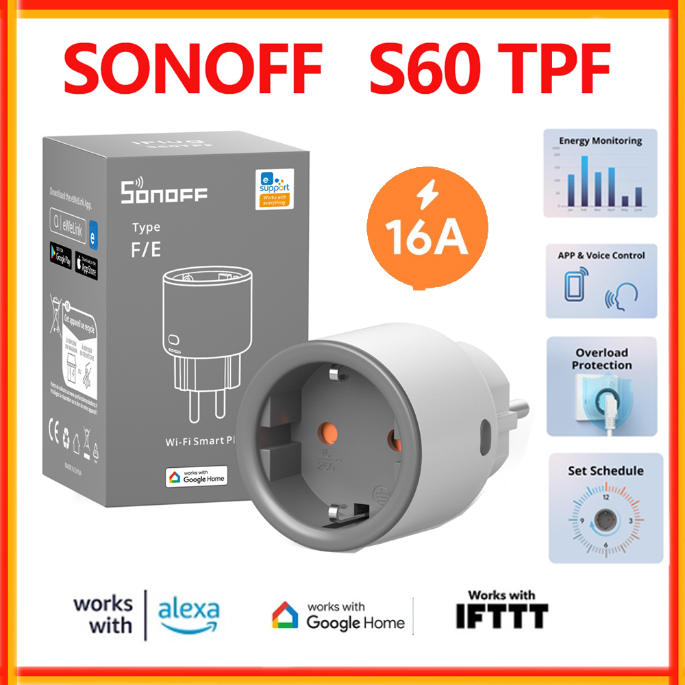 SONOFF-Smart Socket com Monito - Sonoff Basic avaliação e preço