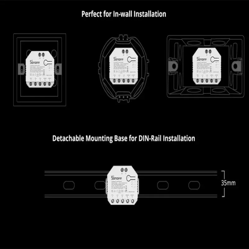 Sonoff Dual R3 Interruptor de  - Sonoff avaliação e preço