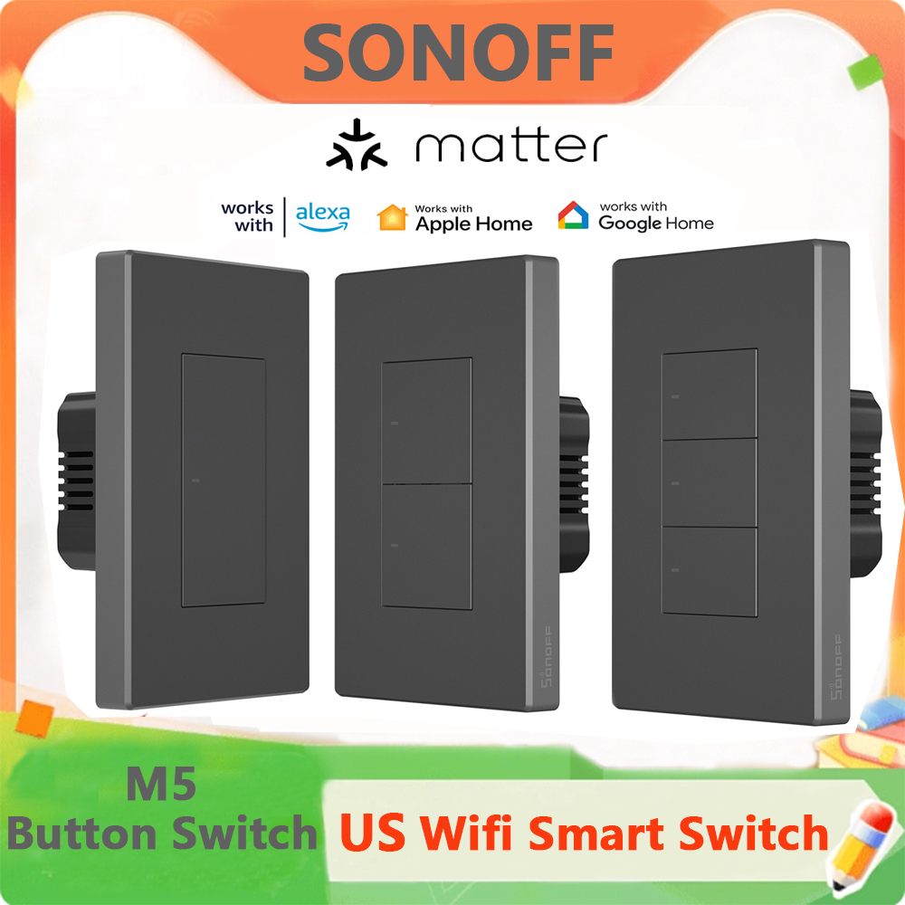 Sonoff M5 120 1C 2C 3C Matter  - Sonoff Basic avaliação e preço